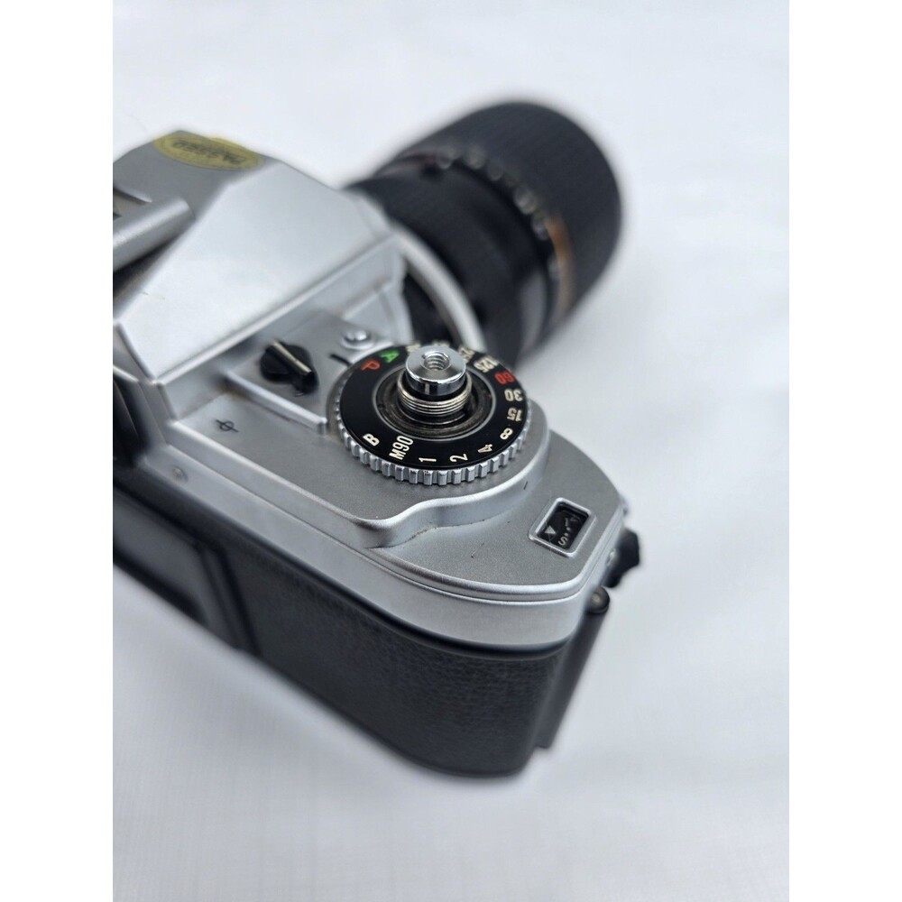 Nikon FG 35mm Film Camera Chrome + Zoom-Nikkor 35-70mm f/3.5 Ai Lens Macro Vinta - Picture 14 of 16